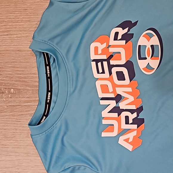 Under Armour Swim Youth Small UPG 50 Water Top - Picture 2 of 5